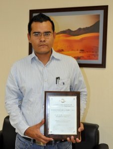 Recibe Premio Nacional exalumno de Posgrado de la Facultad de Ingeniería