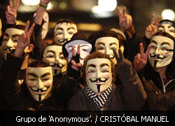Anonymous y Teampoison lanzan la campaña "Robin Hood" contra los bancos