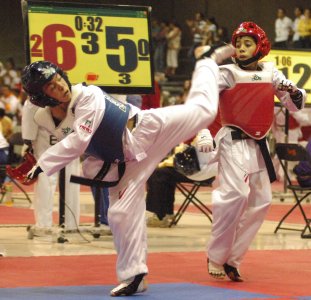 Programan Olimpiada Municipal en Tae Kwon Do