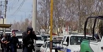 Emboscada en contra de policías estatales en Plaza Saucito