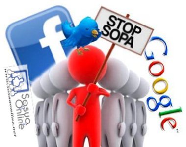 Amenazan los grandes del internet en cerrar por unas horas en repudio a SOPA