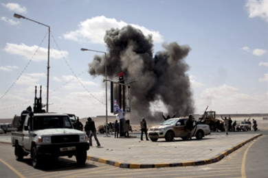 EU lanza misiles Tomahawk contra Libia