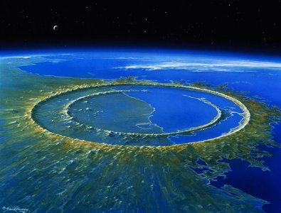 El cráter de Chicxulub en Yucatán y la historia que explica el fin de los dinosaurios
