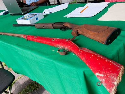 Canjearán armas por vales de despensa en Nuevo León