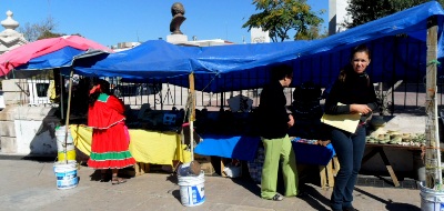 Viajan por Chihuahua 461 indígenas vendiendo artesanías