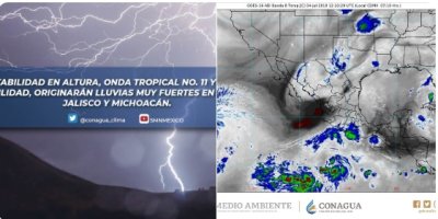 Pronostican meteorólogos granizo y tormentas eléctricas para el estado de Chihuahua