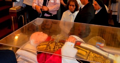 Crónica de las reliquias de Juan Pablo II