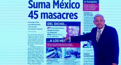 Masacres no paran; AMLO insiste en que México es un país con paz