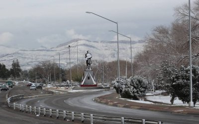 Nieva en domingo en Juárez, con frío de hasta -9° centígrados