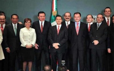 Presentan el gabinete de Enrique Peña Nieto