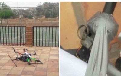 Cae dron con granadas en casa de titular de seguridad de BC