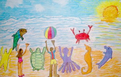 Alumnas de Santa Bárbara y Parral ganaron "El Niño y la Mar"