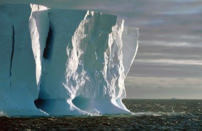 El calentamiento global amenaza la plataforma helada de la Antártida
