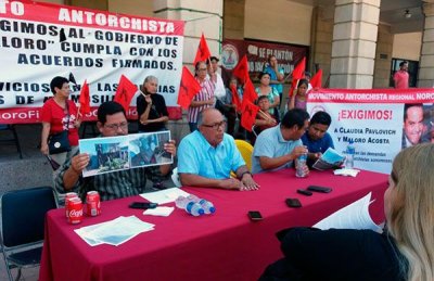 Anuncian campaña regional de denuncia en contra de Maloro Acosta 