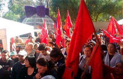 Mario Osuna cierra la puerta a manifestantes; exigen atención a demandas en Tijuana