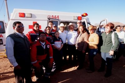 Dona Municipio ambulancias para zonas rurales