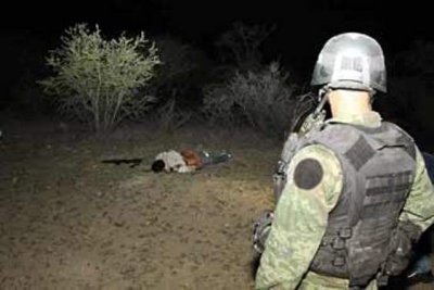Abate Ejército a presunto pistolero en retén ilegal en la Sierra