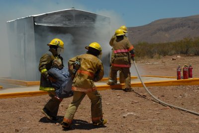 Se capacitan personal de la STPS en Prevención de Incendios