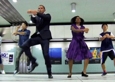 Conoces el Obama Gangnam Style!