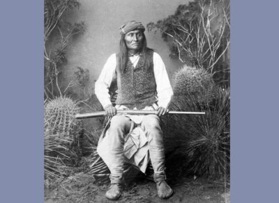 El sonorense Géronimo y sus Apaches “cortadores de cabelleras”