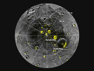 Agua helada en Mercurio