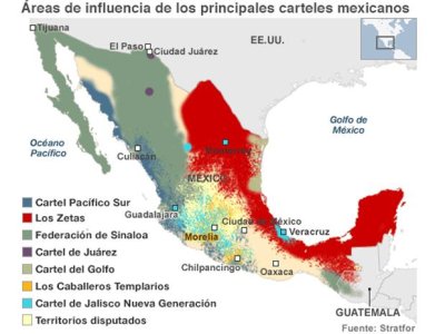 Nuevas posiciones geoestratégicas del narcotráfico en México