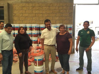 Continúa Antorcha entregando apoyos para mejorar vivienda en Guadalupe y Vetagrande