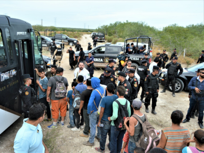 El flujo de ilegales que ya desborda a la frontera mexicana