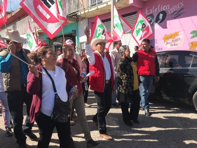 Crece la simpatía por las propuestas de Sabás Franco en Asientos, Aguascalientes