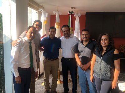 Sostiene Antorcha reunión con alcalde de Guadalupe