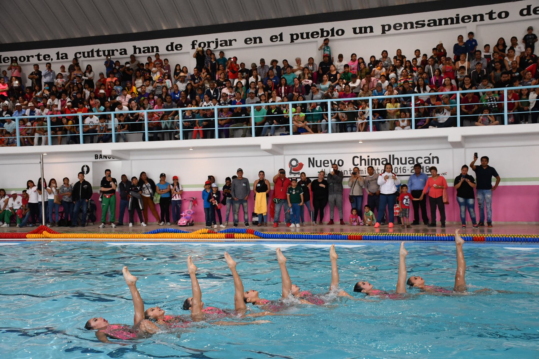 Inauguraron alberca semiolímpica en Deportivo La Laguna
