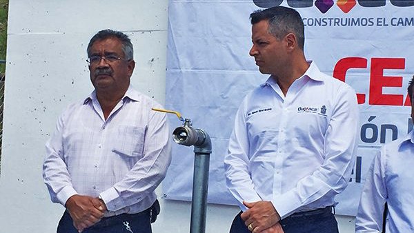 Más de 3 mil mixtecos asisten a la inauguración del sistema de agua potable en San Miguel Monte Verde