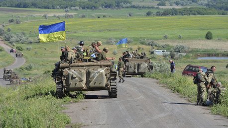 Kiev sabotea la firma del documento para retirar armamento de Donbass