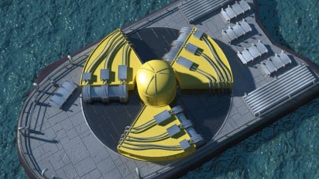 China busca construir centrales nucleares en el mar