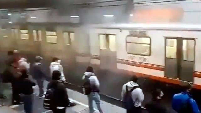Más terror en el Metro: invade humo estación Pantitlán