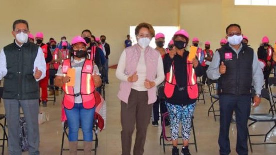 Mil familias han sido beneficiadas con empleo temporal en Ixtapaluca