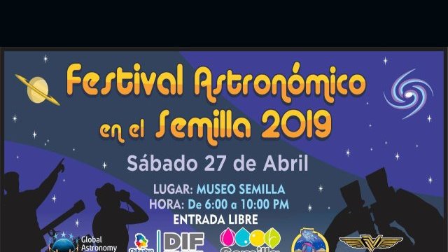 Invitan al Festival Astronómico 2019, hoy en el Museo Semilla