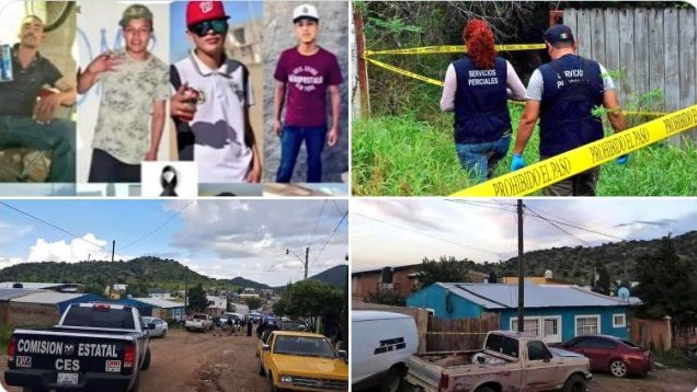 Chihuahua: nueve jovencitos son asesinados a balazos por sicarios durante fiesta
