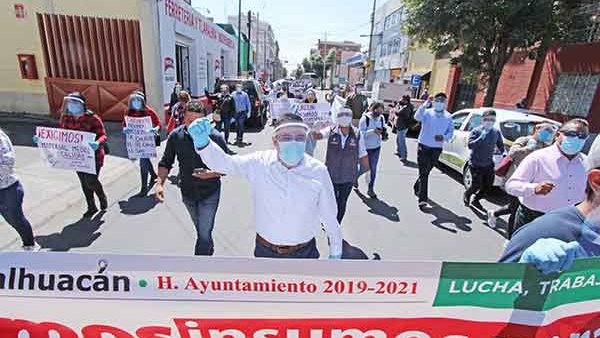 Triunfan pueblo y Gobierno de Chimalhuacán, arrancan compromisos a la Federación y al estado para dotar de insumos a hospitales