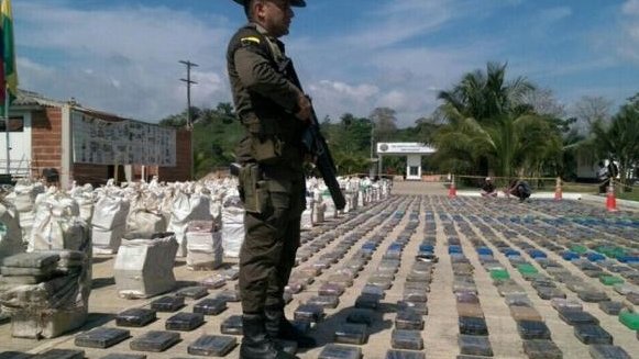 Realiza Colombia decomiso histórico de cocaína