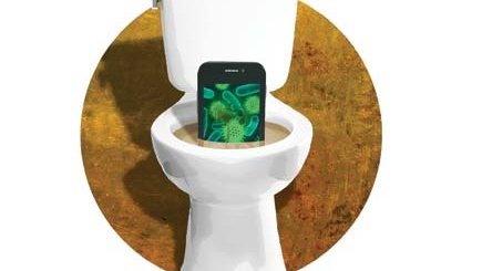 Los ’smartphones’ son más sucios que los inodoros