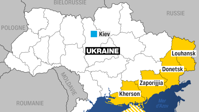 Jersón y Zaporiyia se suman a Donetsk y Lugansk; piden incorporarse a Rusia