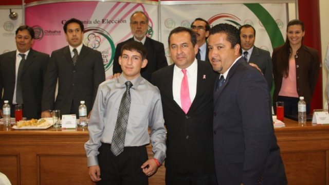 Kevin García y Fernando Soto ganadores del premio estatal del deporte 2013‏