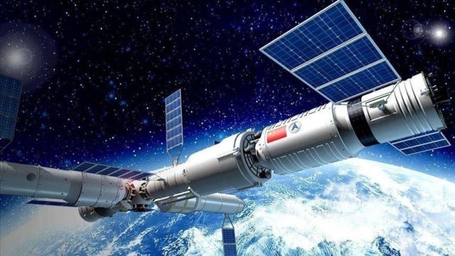 China completa su estación espacial con el ensamblaje de un último módulo