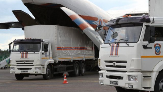 Avión ruso aterriza en el sur de México con cargamento humanitario para víctimas del sismo