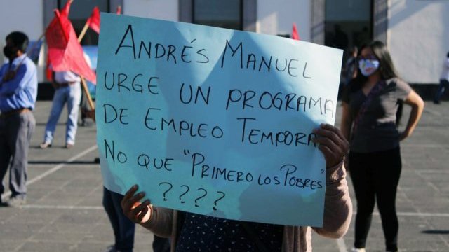 AMLO miente: no hay trabajo ni comida, le gritan en Veracruz