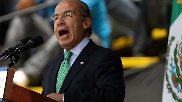 Llega Felipe Calderón a Washington